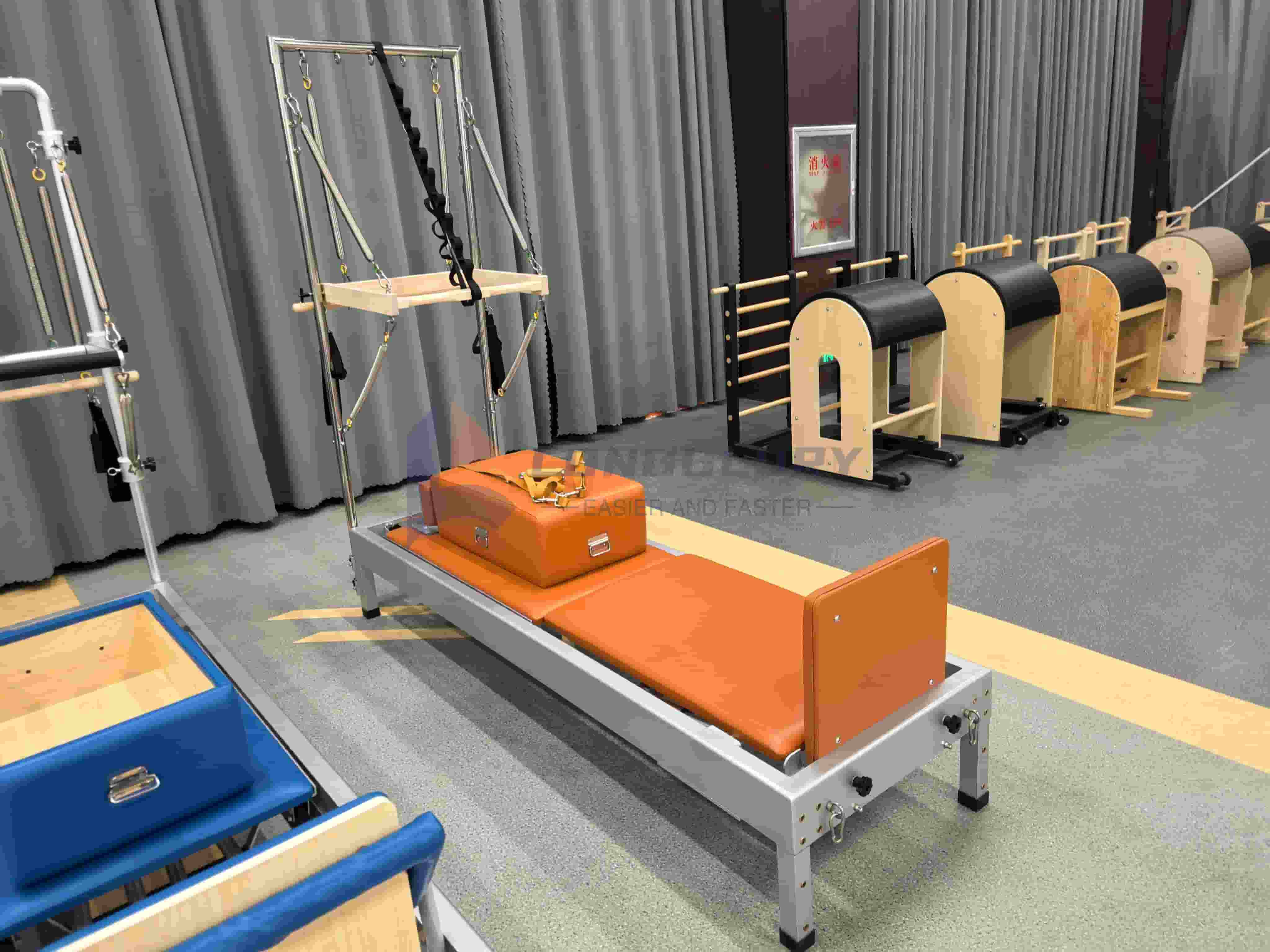 Alumínium pilates reformer toronnyal