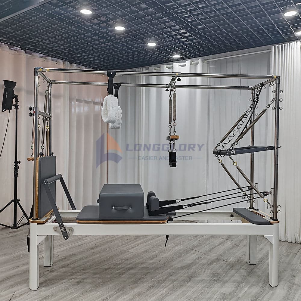 Alumínium három az egyben Pilates cadillac reformer