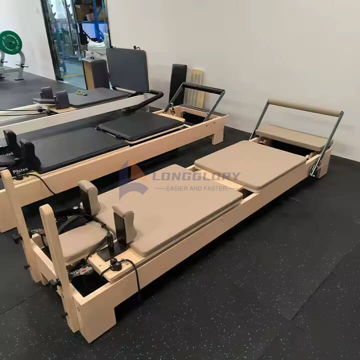 Klasszikus juharfa pilates reformátor gép