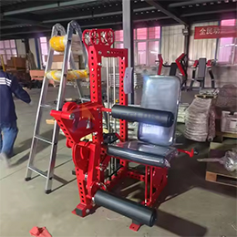 pin loaded machine for body building