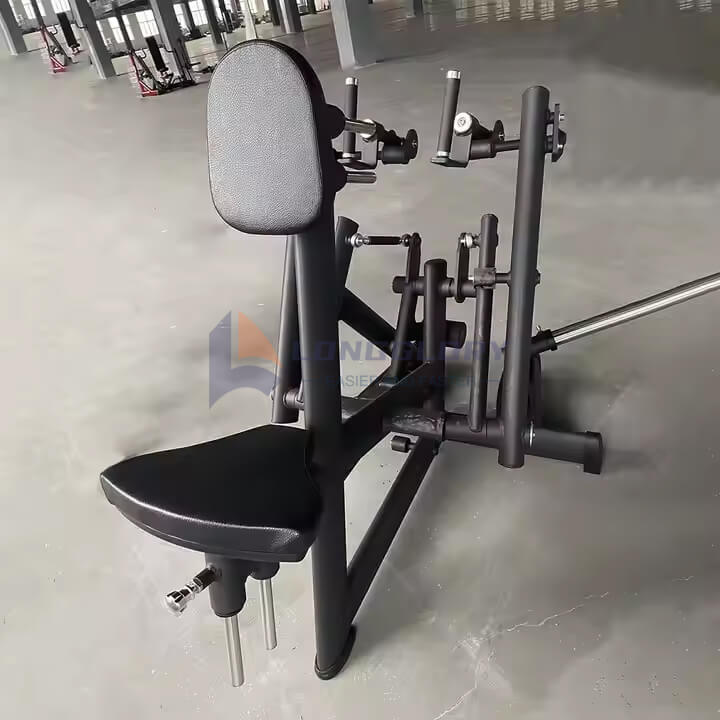 Plate Loaded Seated Back Row Seated Row Exercise Machine